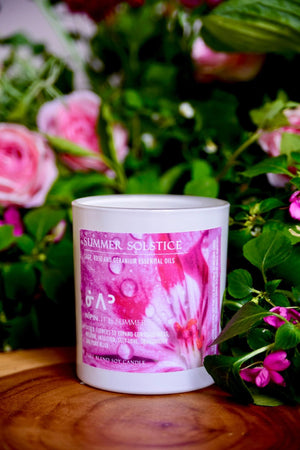 Summer Solstice Special Edition 10oz Soy Candle and 2oz Holistic Wellness Mist