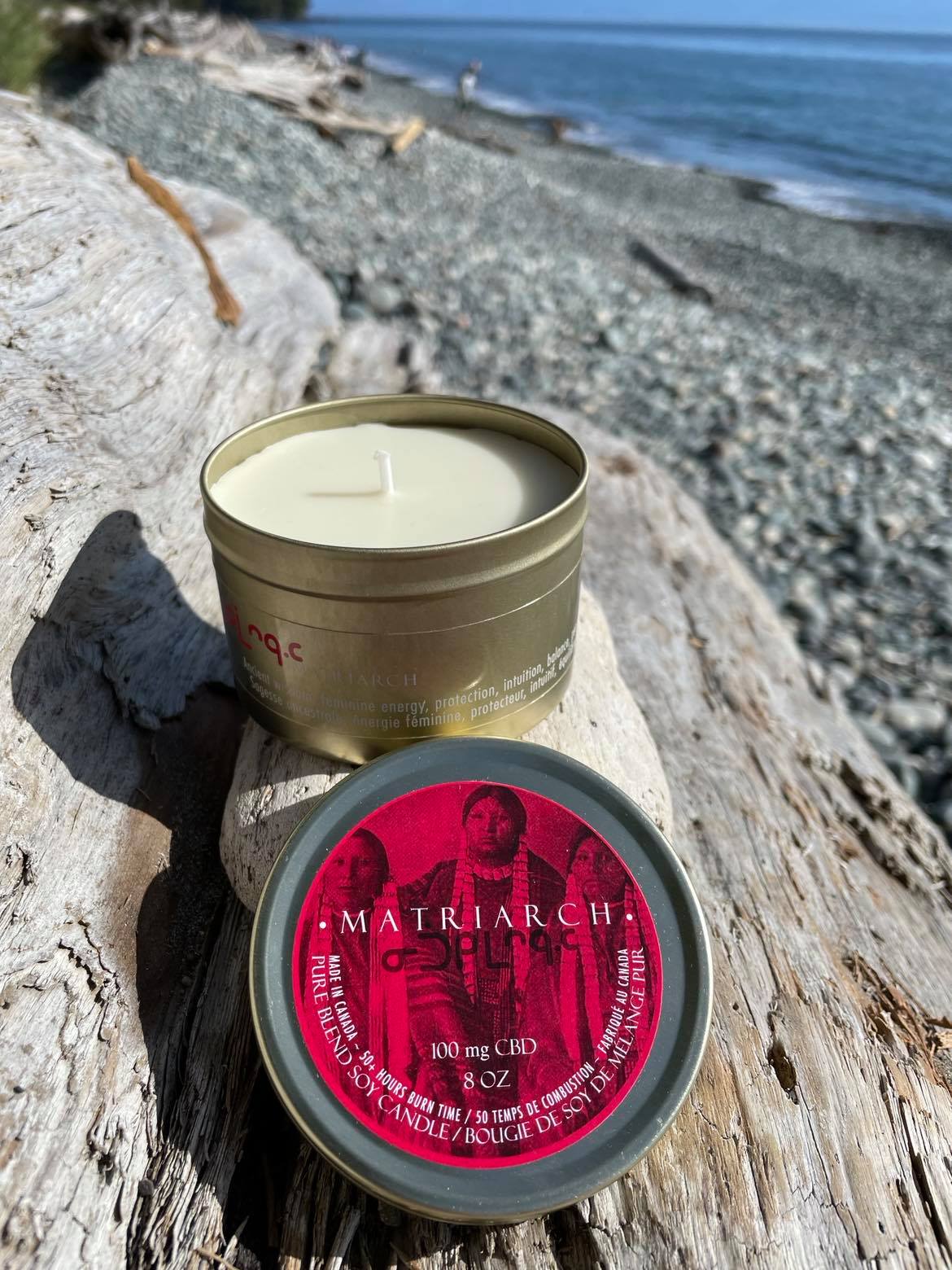 Matriarch - 8oz Infused* Travel Tin - LODGE Soy Candles