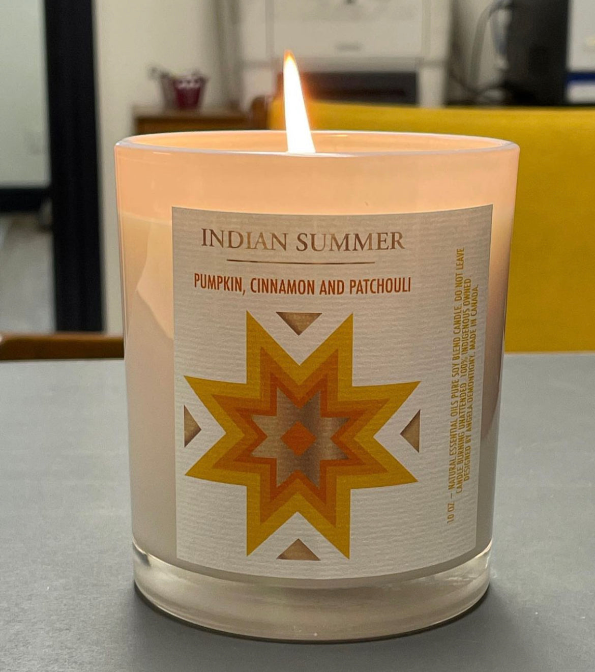 NEW!! Indian Summer - 10oz Soy Candle - LODGE Soy Candles