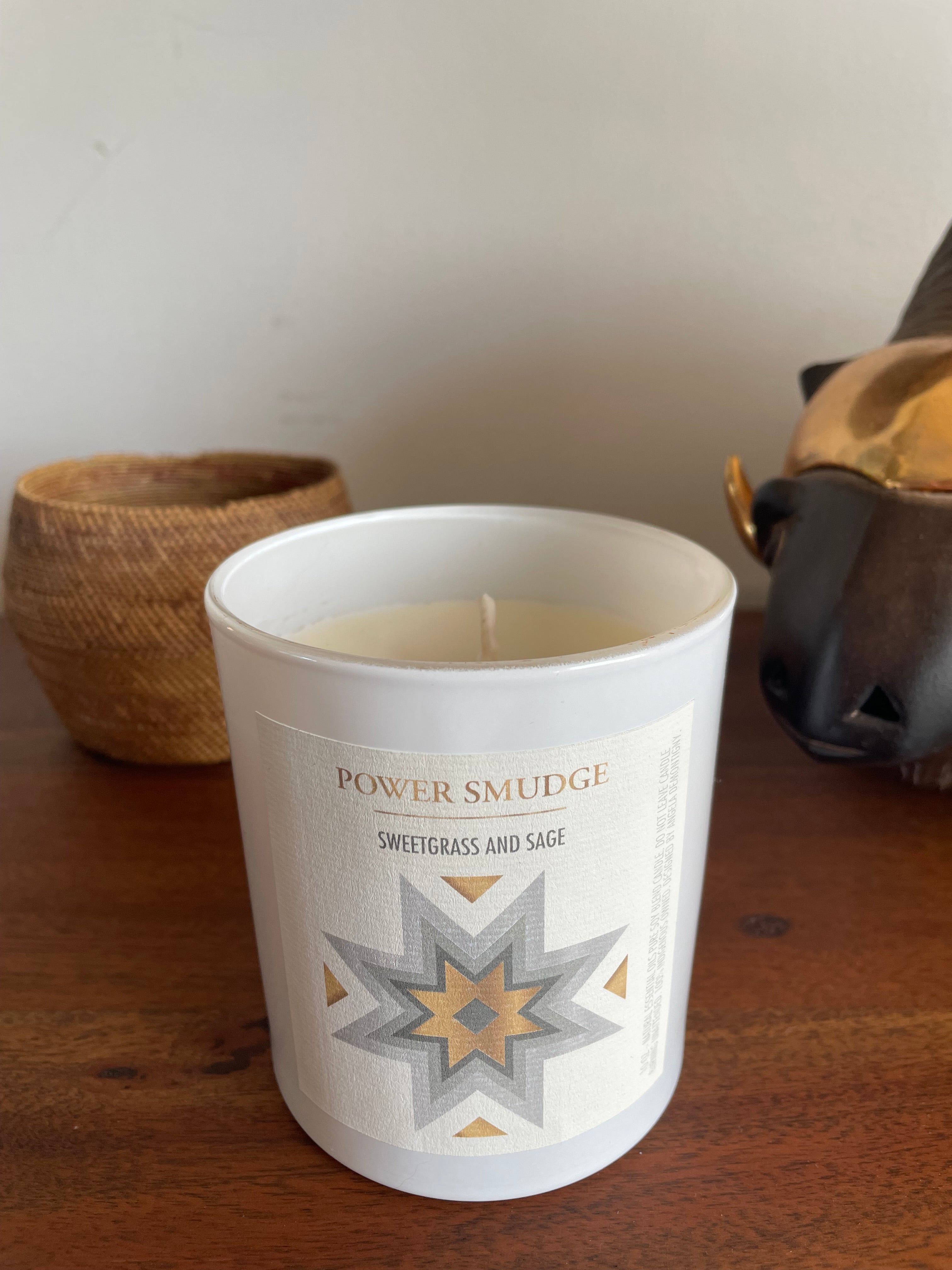 Power Smudge - Special Edition 10oz Soy Candle - LODGE Soy Candles
