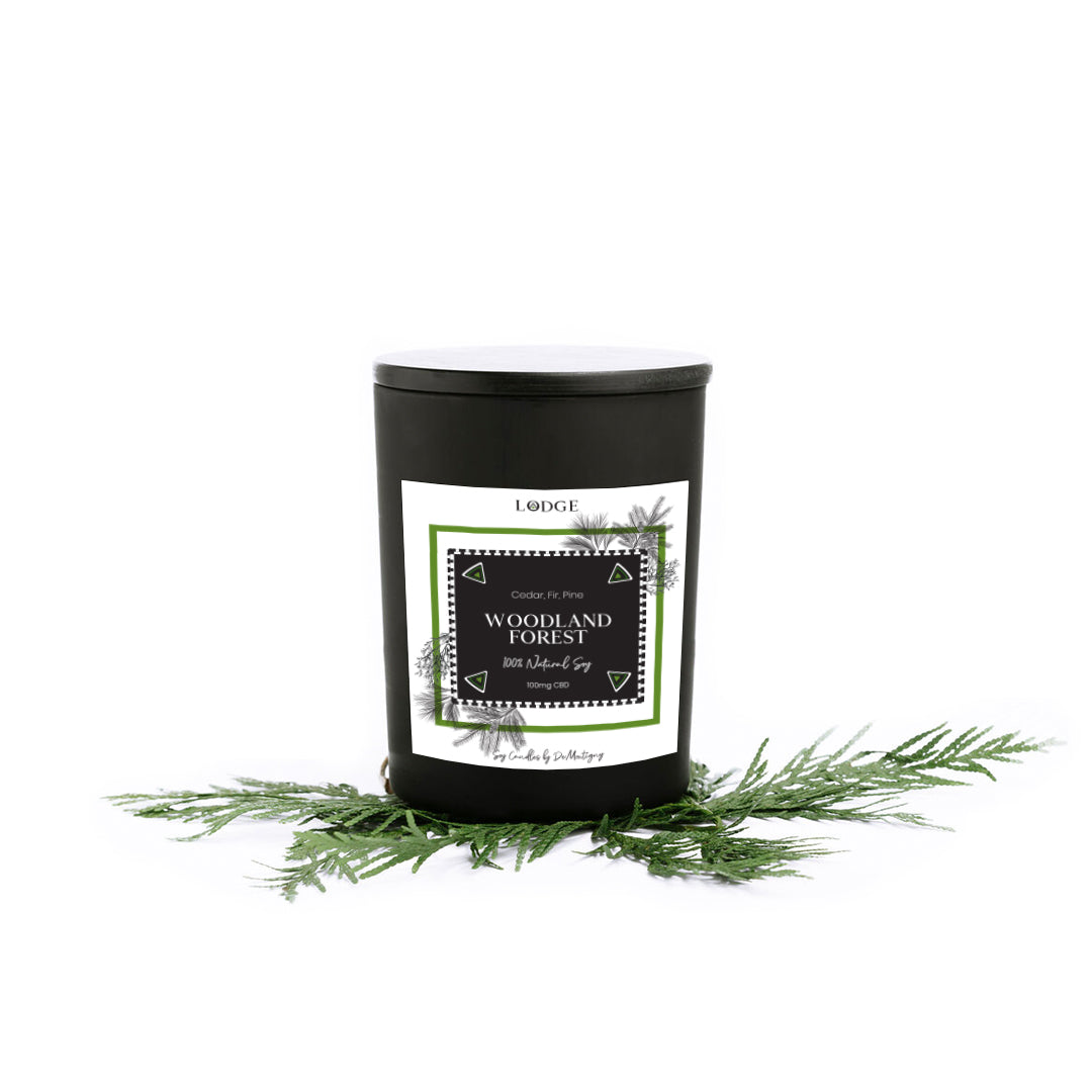 Woodland Forest - 18oz Infused* Soy Candle - LODGE Soy Candles